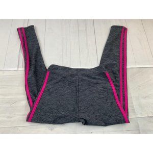 Adidas Gray & Pink Yoga Pants. Sz 10-12